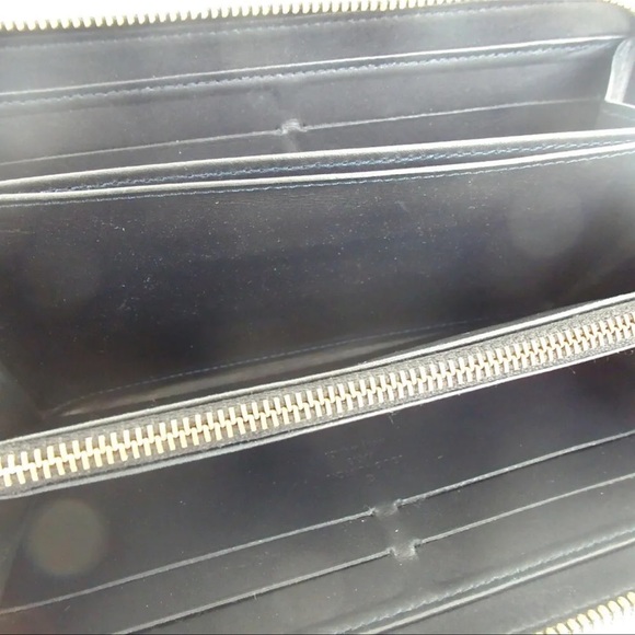 AUTH Louis Vuitton LV Vernis Long Zip Leopard Wallet - Picture 5 of 9